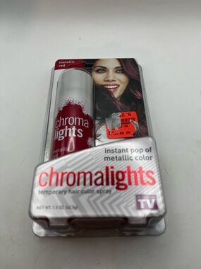 Chromalights Metallic Red Temporary Hair Color Spray - Chromalights